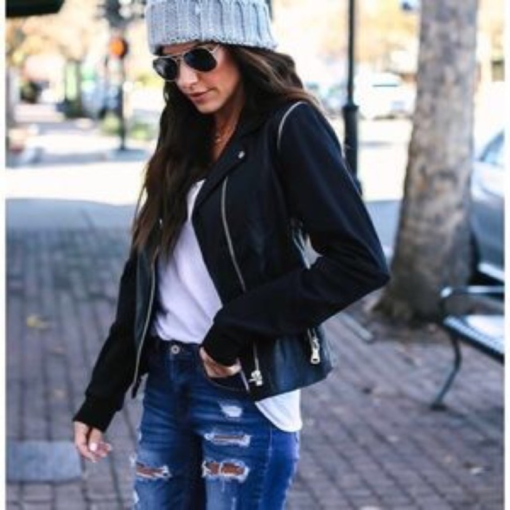 Vici Faux Leather Moro Jacket